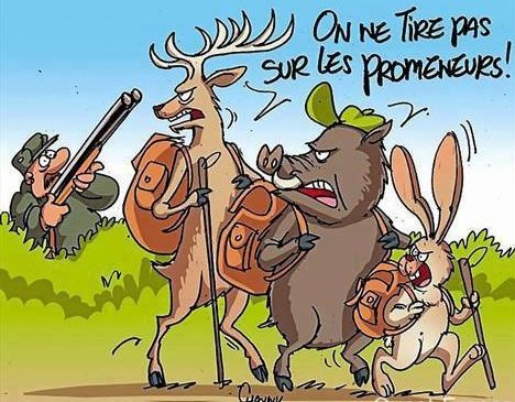 chasse-humour